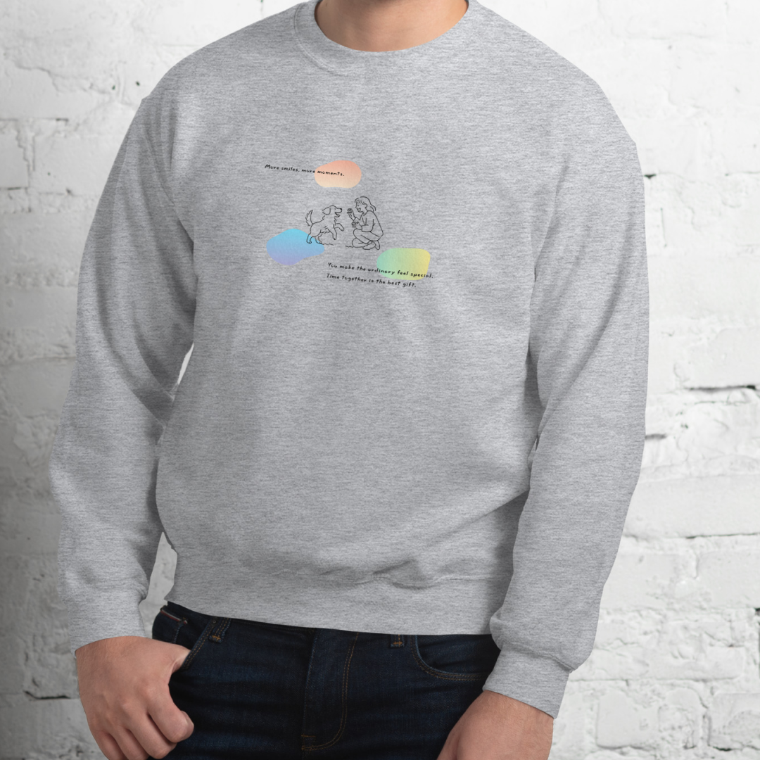 More smiles, more moments. Sweat – Gray