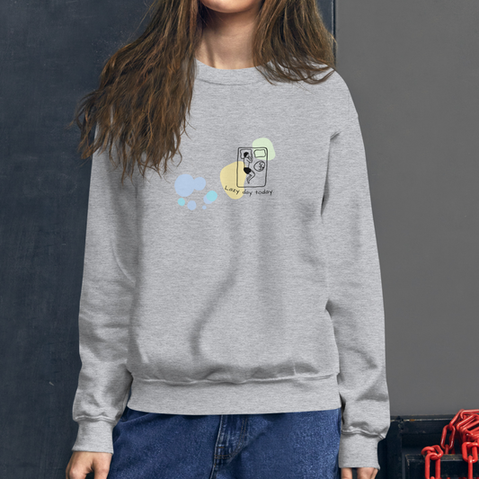 lazy day today. Sweat – Gray