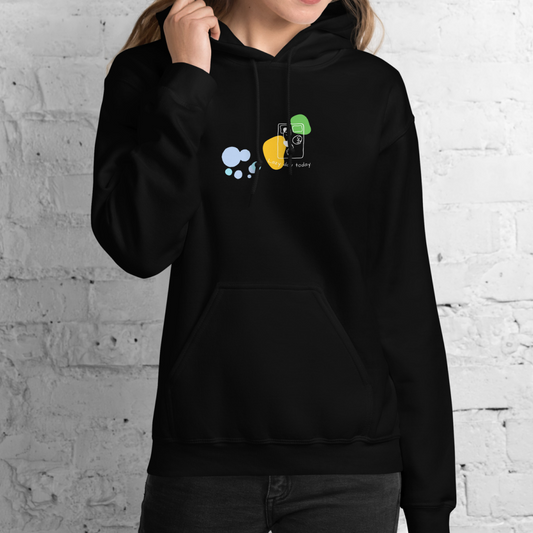 Lazy day today. Hoodie – Black