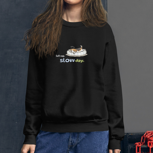 Soft nap, slow day. Sweat – Black