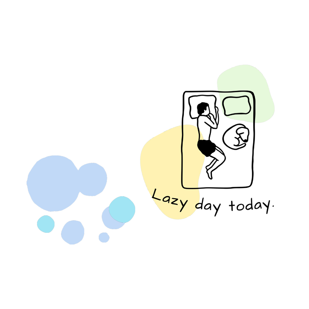 lazy day today. Tee – White
