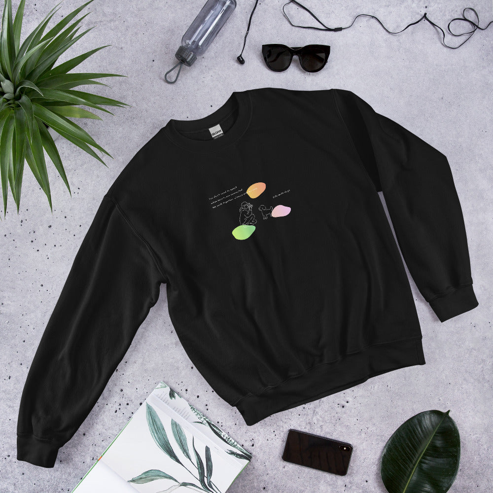 Life with dogs.  Sweat – Black
