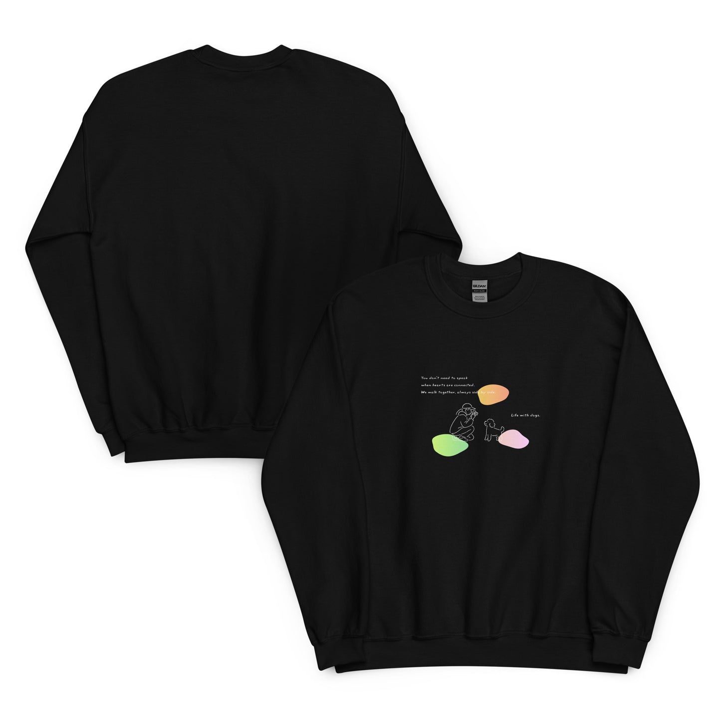 Life with dogs.  Sweat – Black