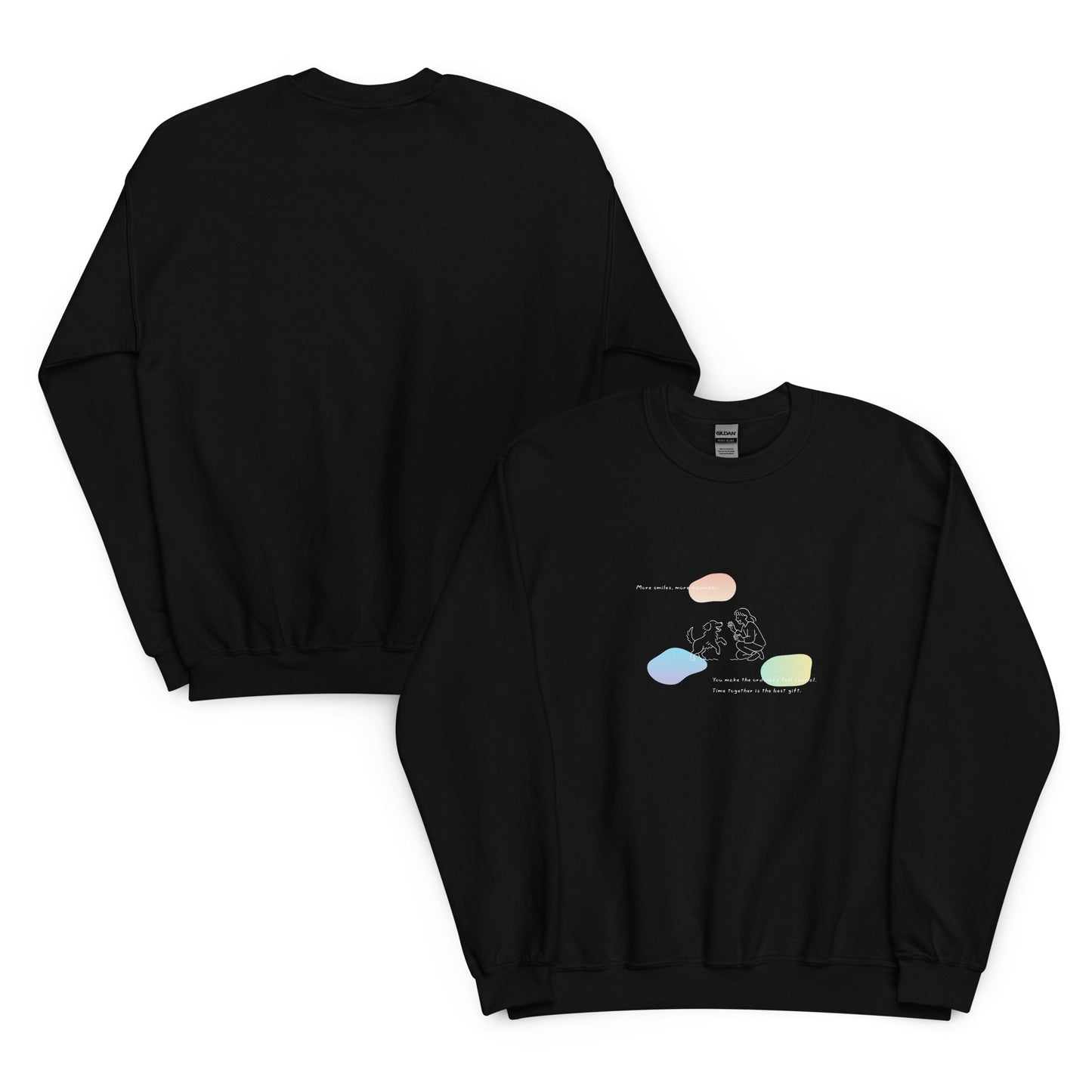 More smiles, more moments. Sweat – Black
