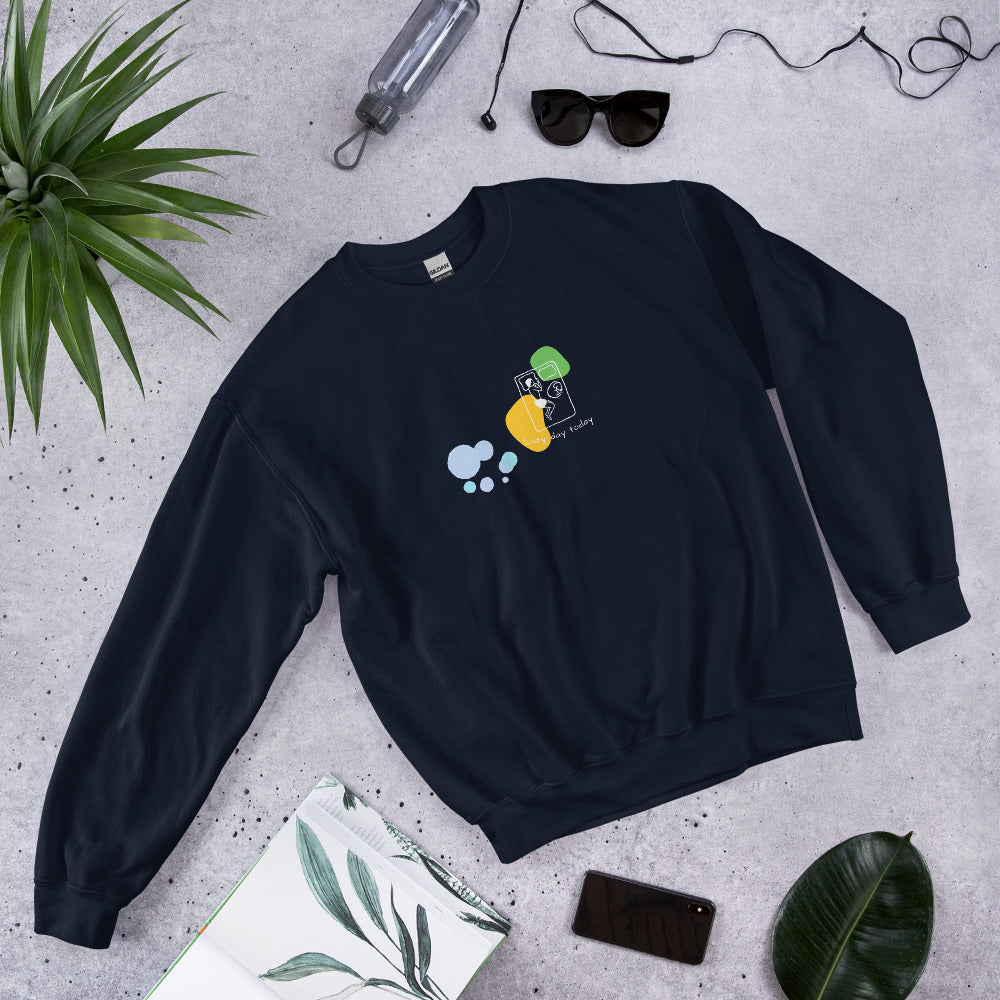 lazy day today. Sweat – Navy