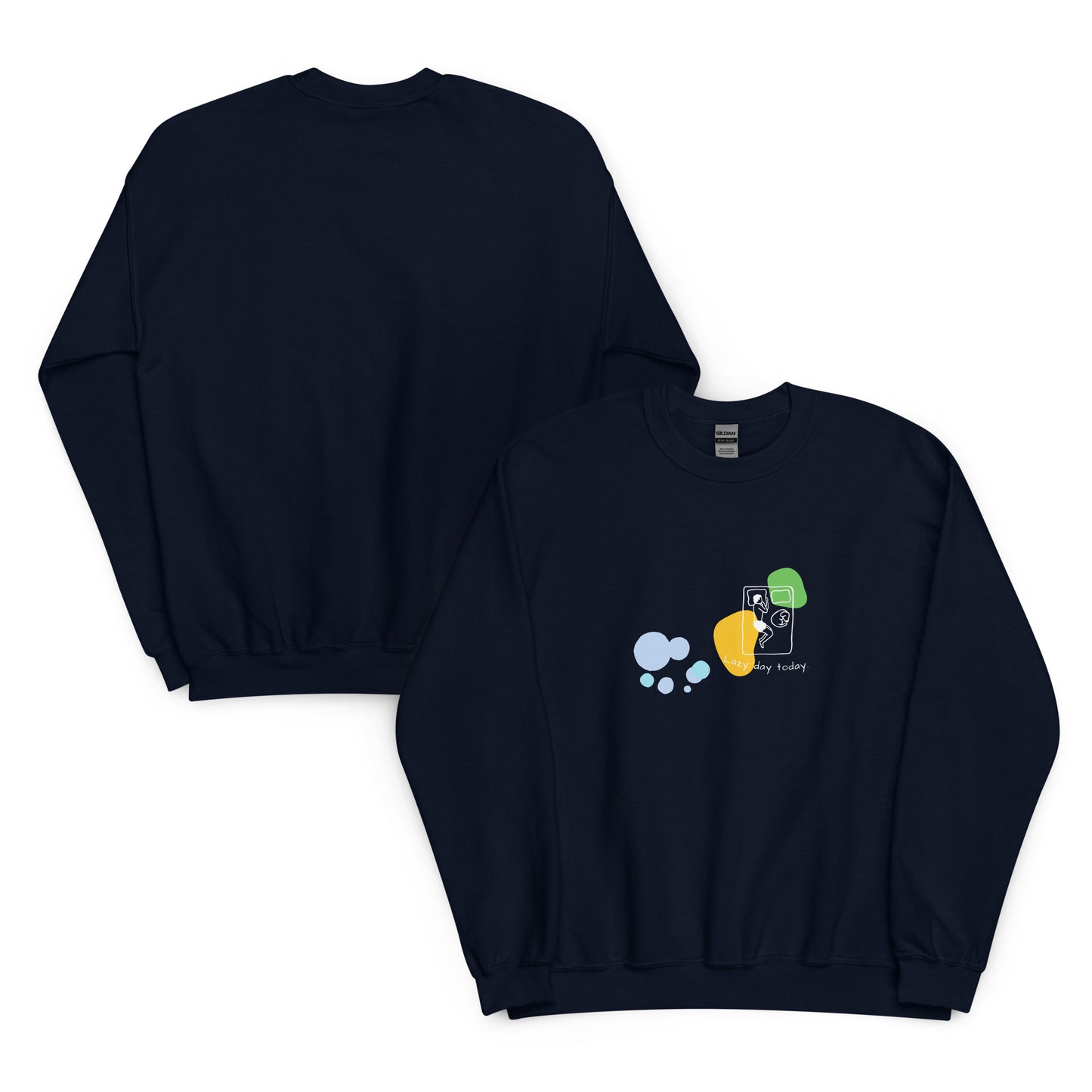 lazy day today. Sweat – Navy