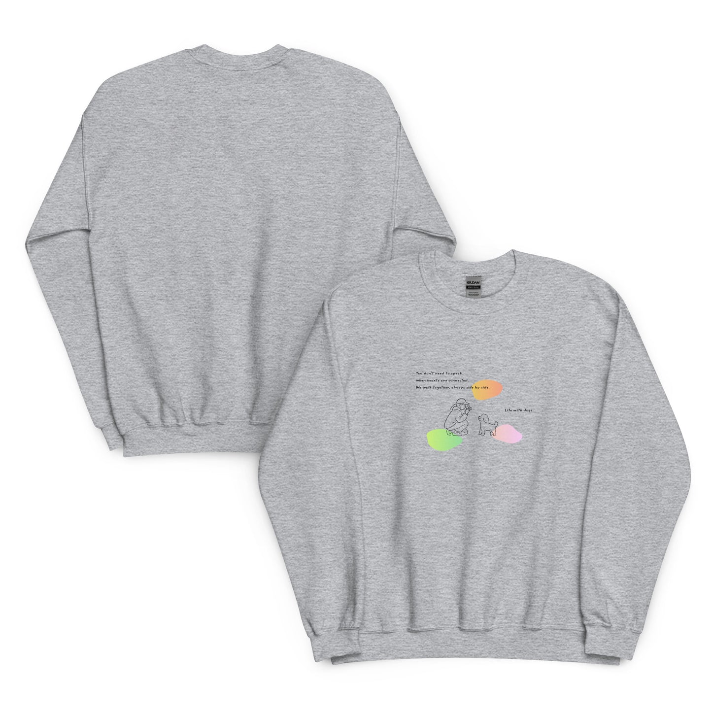 Life with dogs.  Sweat – Gray