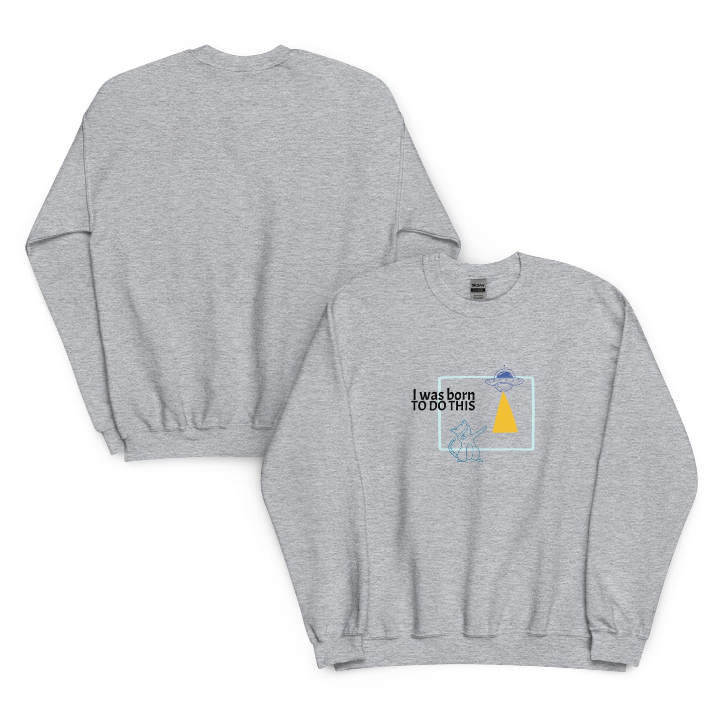 I was born. TO DO THIS. Sweat – Gray