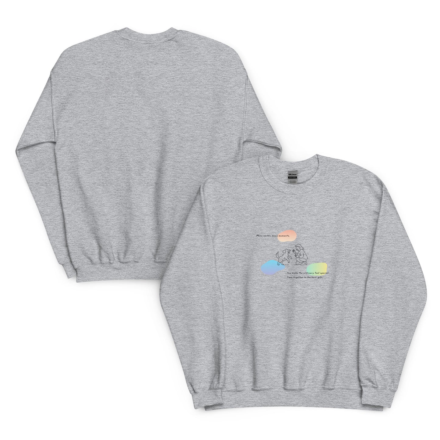 More smiles, more moments. Sweat – Gray