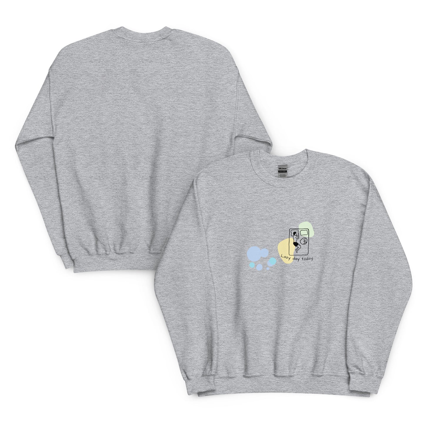 lazy day today. Sweat – Gray