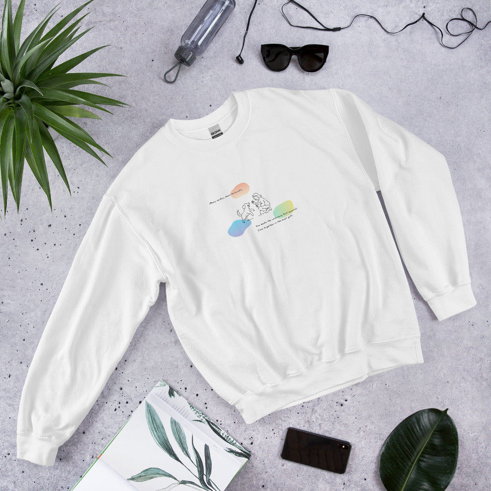 More smiles, more moments. Sweat – White