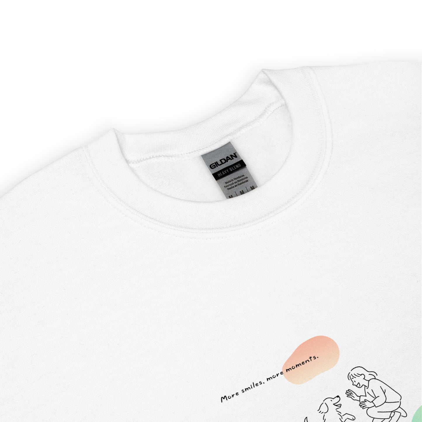 More smiles, more moments. Sweat – White