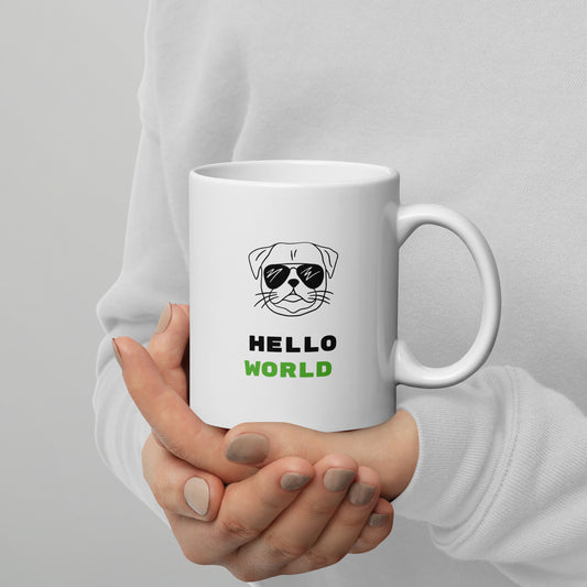 Hello, world. Mug - White