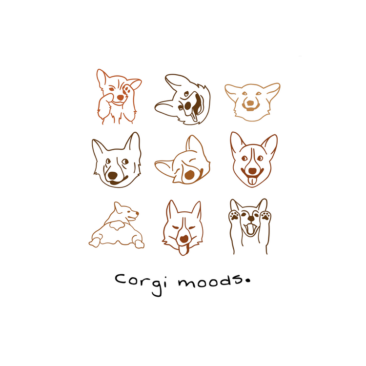 Corgi Moods.