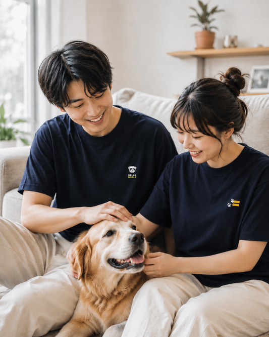 Equal steps. Tee – Navy