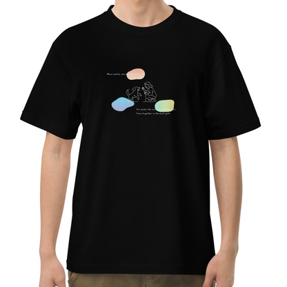 More smiles, more moments. Tee – Black