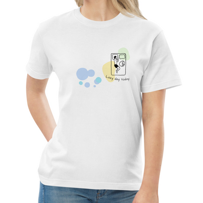 lazy day today. Tee – White