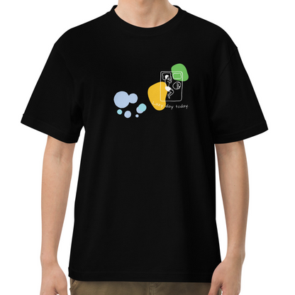 lazy day today. Tee – Black