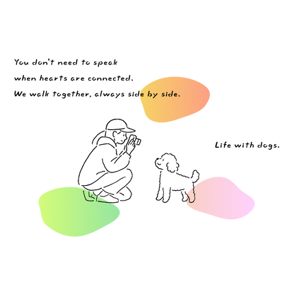 Life with dogs.  Sweat – White