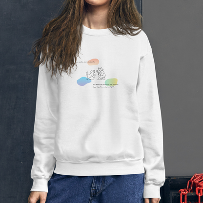 More smiles, more moments. Sweat – White