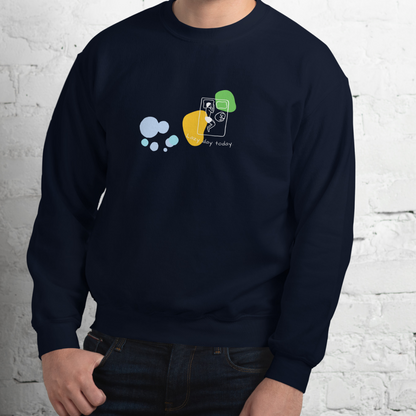 lazy day today. Sweat – Navy