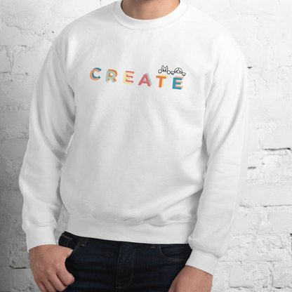 Create together. Sweat – White