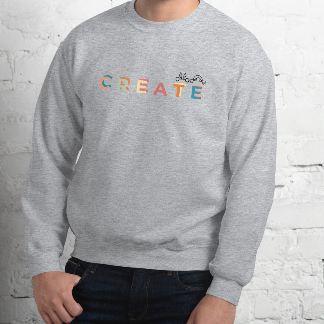 Create together. Sweat – Gray
