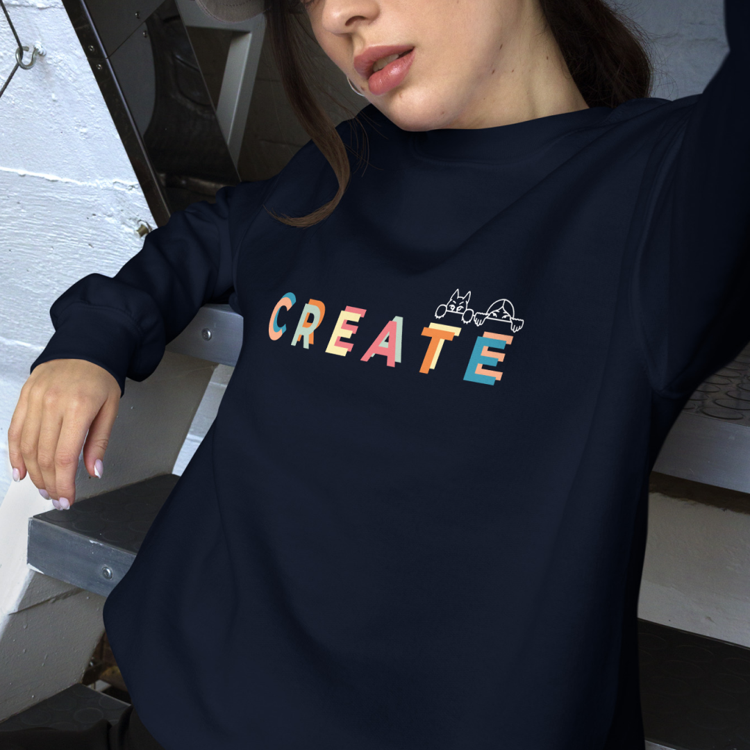 Create together. Sweat – Navy