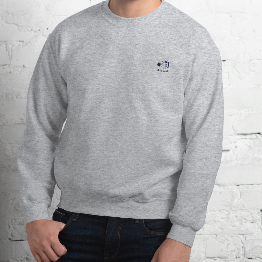 Stay wild. Sweat – Gray