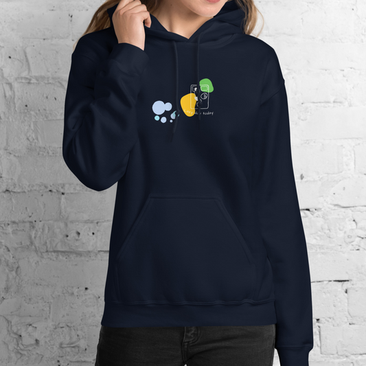 lazy day today. Hoodie – Navy