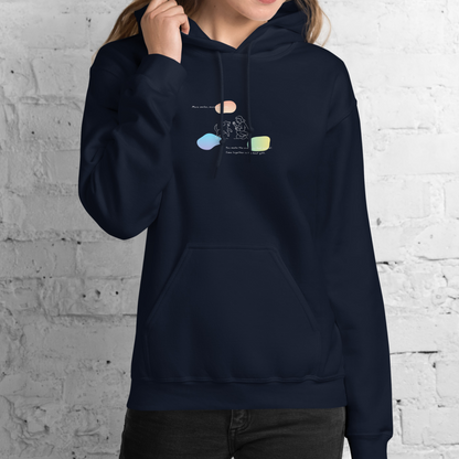 More smiles, more moments. Hoodie – Navy