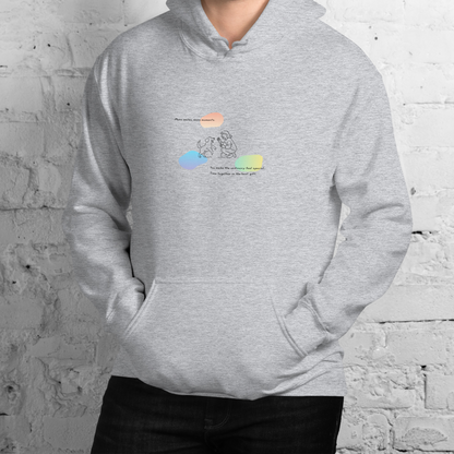 More smiles, more moments. Hoodie – Gray