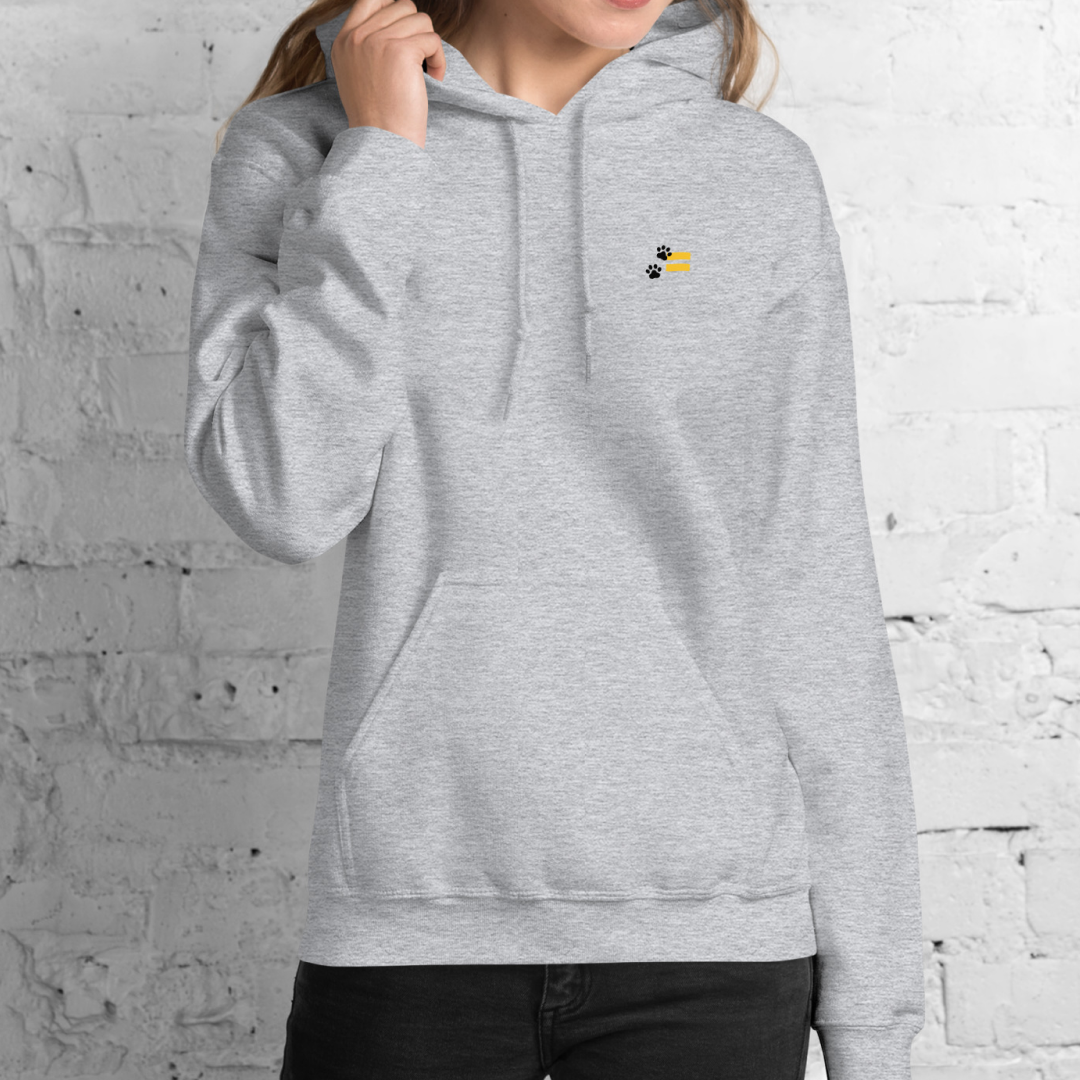 Equal steps. Hoodie – Gray