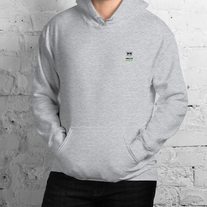 Hello, world. Hoodie – Gray