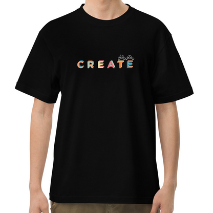 Create together. Tee – Black