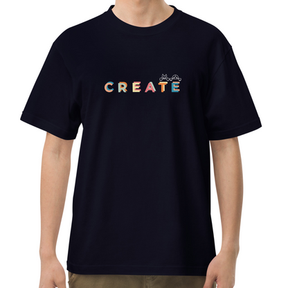 Create together. Tee – Navy