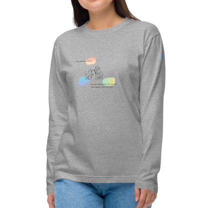 More smiles, more moments. Long Sleeve Tee – Gray