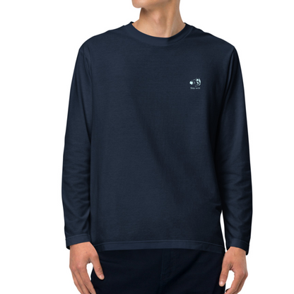 Stay wild. Long Sleeve Tee – Navy