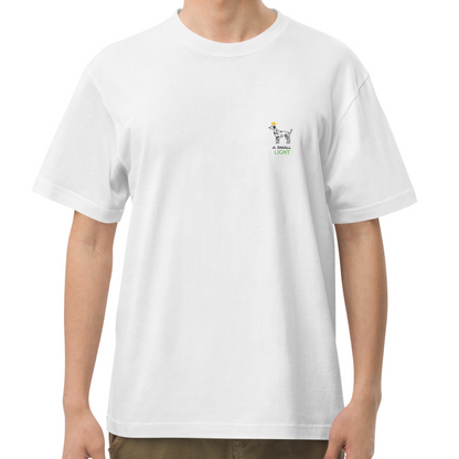 A SMALL LIGHT. Tee – White