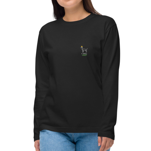 A SMALL LIGHT. Long Sleeve Tee – Black