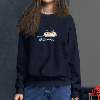 Soft nap, slow day. Sweat – Navy