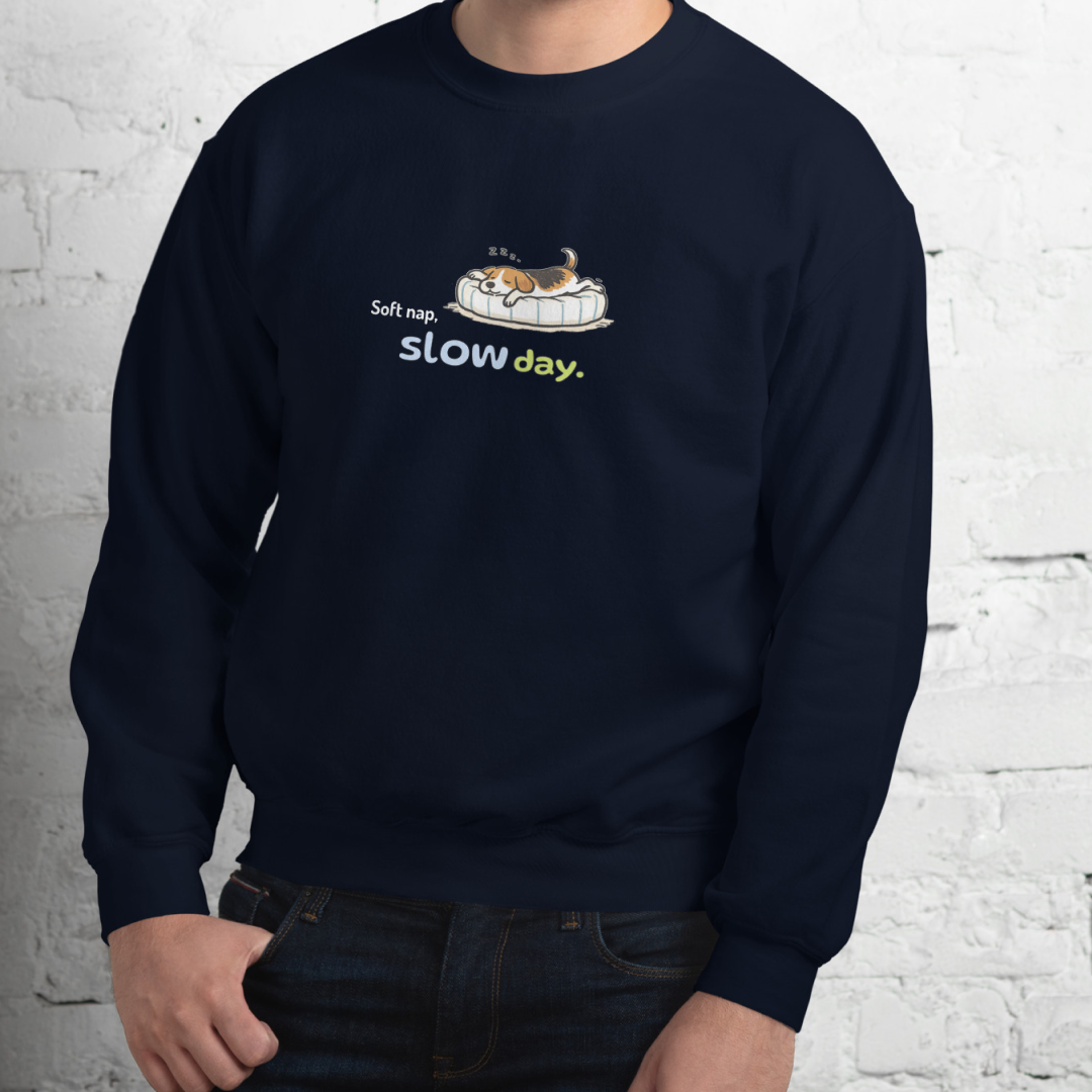 Soft nap, slow day. Sweat – Navy