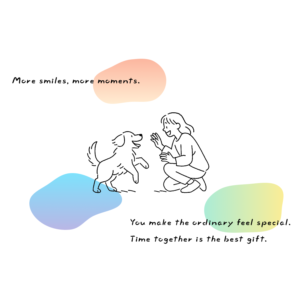 More smiles, more moments. Tee – White