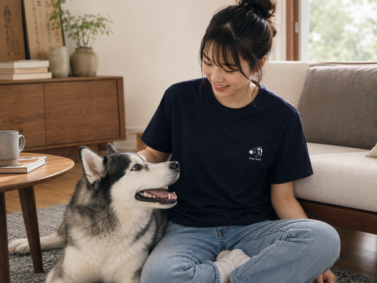 Stay wild. Tee – Navy