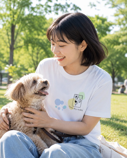lazy day today. Tee – White