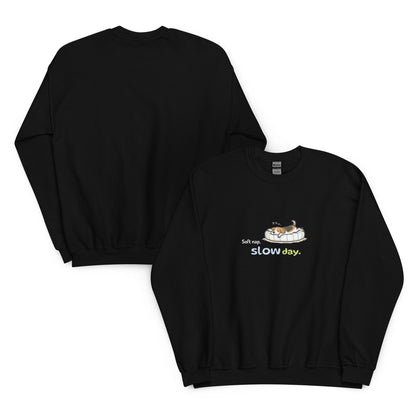 Soft nap, slow day. Sweat – Black