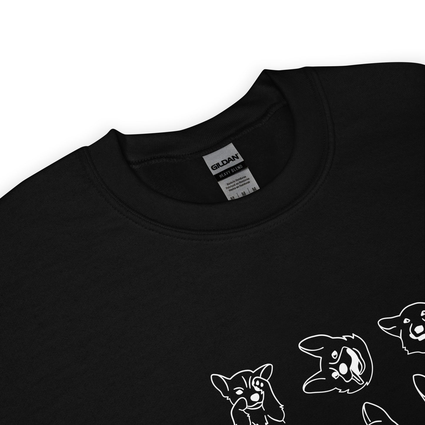 Corgi moods. Sweat – Black