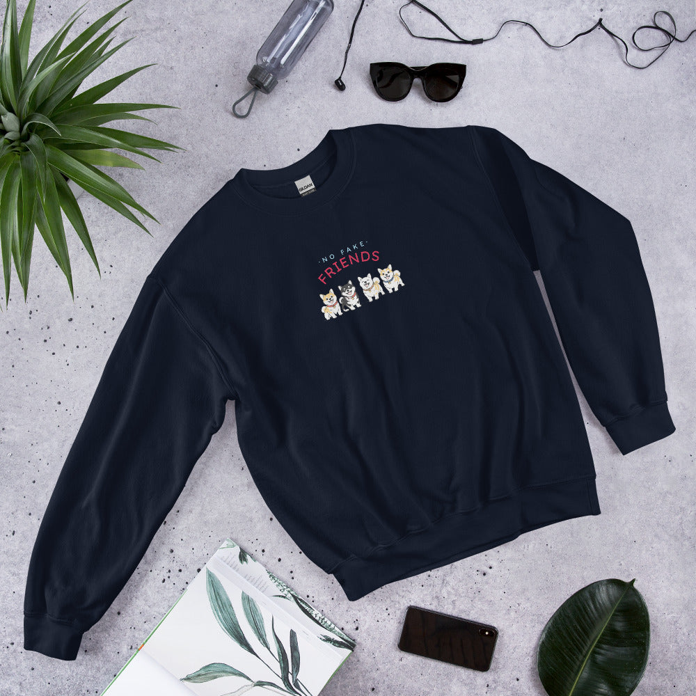 NO FAKE FRIENDS. Sweat – Navy
