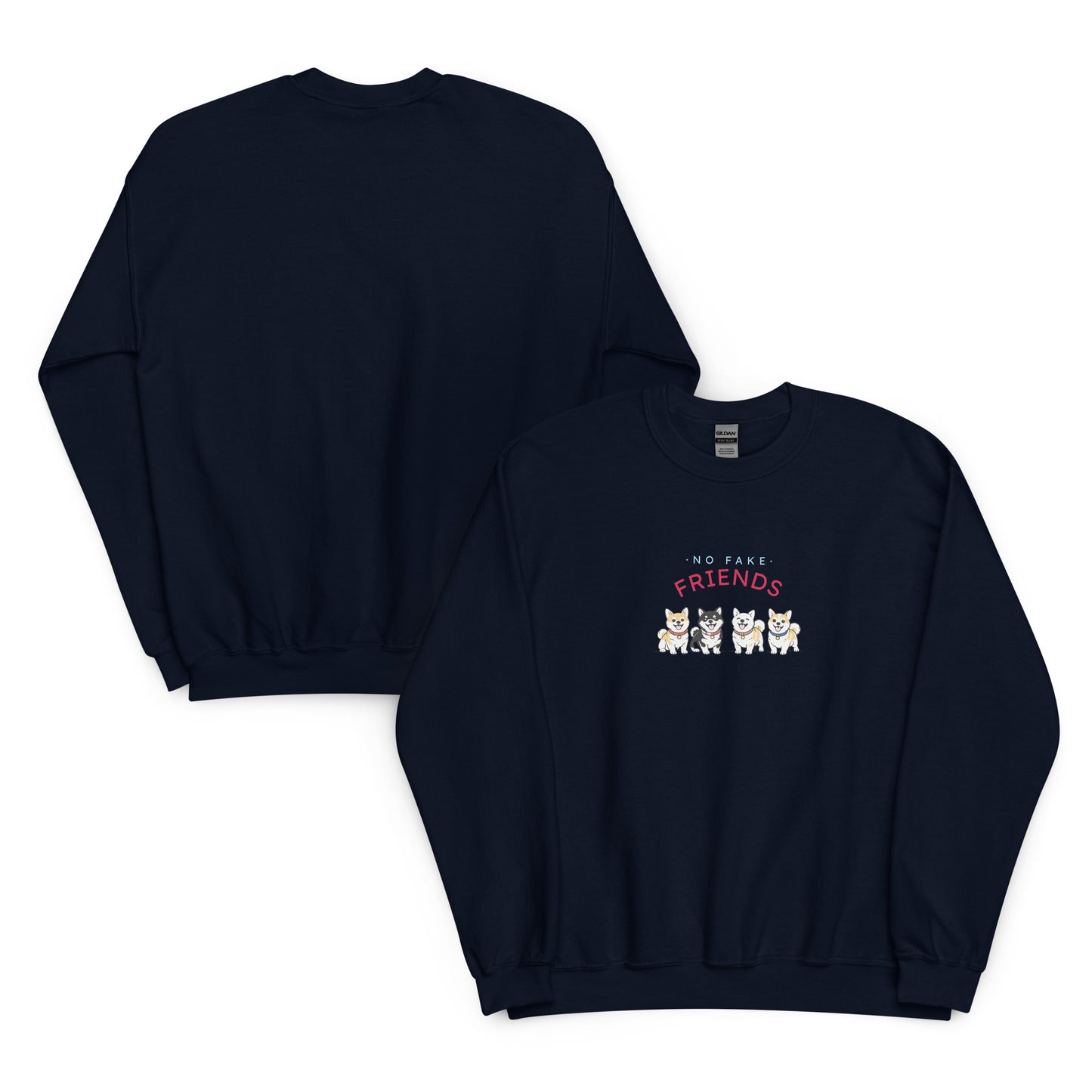 NO FAKE FRIENDS. Sweat – Navy