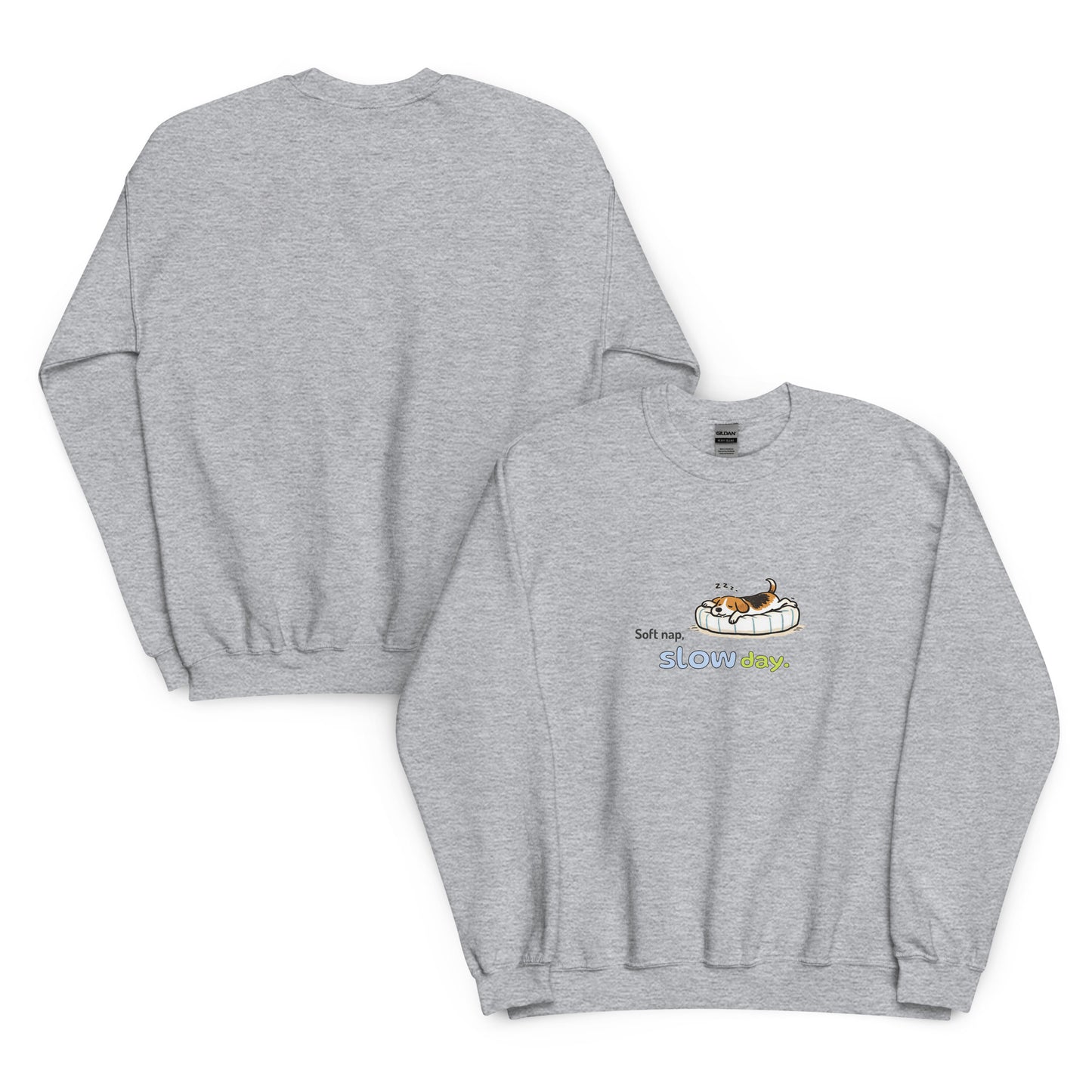 Soft nap, slow day. Sweat – Gray